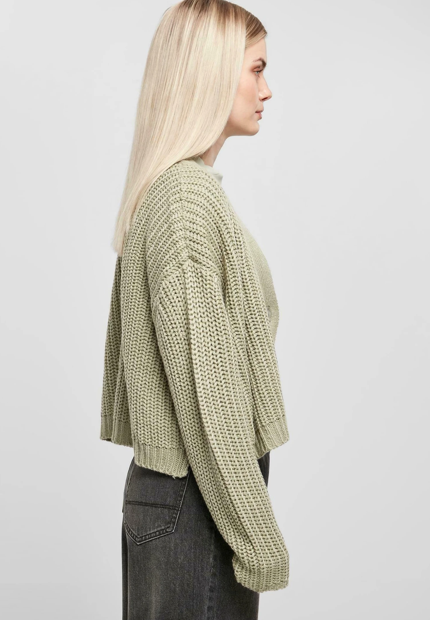 URBAN CLASSICS Oversized- Vest - Softsalvia 7 URBAN CLASSICS Oversized- Vest - Softsalvia - Afbeelding 5