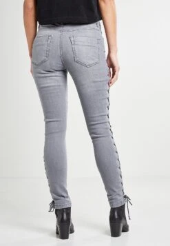 URBAN CLASSICS Jeans Skinny Fit - Grey -Urban Classics 51d8fe6313ff4cc1a4cb5ef7635e2be1