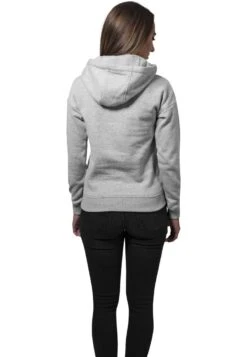 URBAN CLASSICS Ladies Hoody - Hoodie - Grey -Urban Classics 526042a6e525468ea6835fc8a292b829