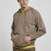 URBAN CLASSICS Overdyed Hoody - Hoodie - Darkkhaki