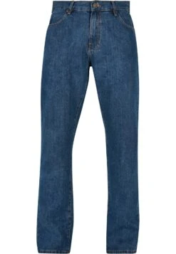 URBAN CLASSICS Straight Leg- Straight Leg Jeans - Mid Indigo Washed -Urban Classics 52a2e0481f004d4cbe576b2ca28a8245