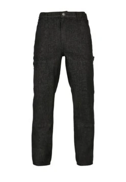 URBAN CLASSICS Double - Straight Leg Jeans - Realblack Washed -Urban Classics 538c54b259934fdfb9d7b9dc07cc9e7c
