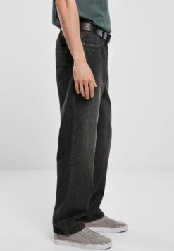 URBAN CLASSICS Loose Fit - Straight Leg Jeans - Real Black Washed -Urban Classics 53cb65f4f5e2401aafad53f3653d0530