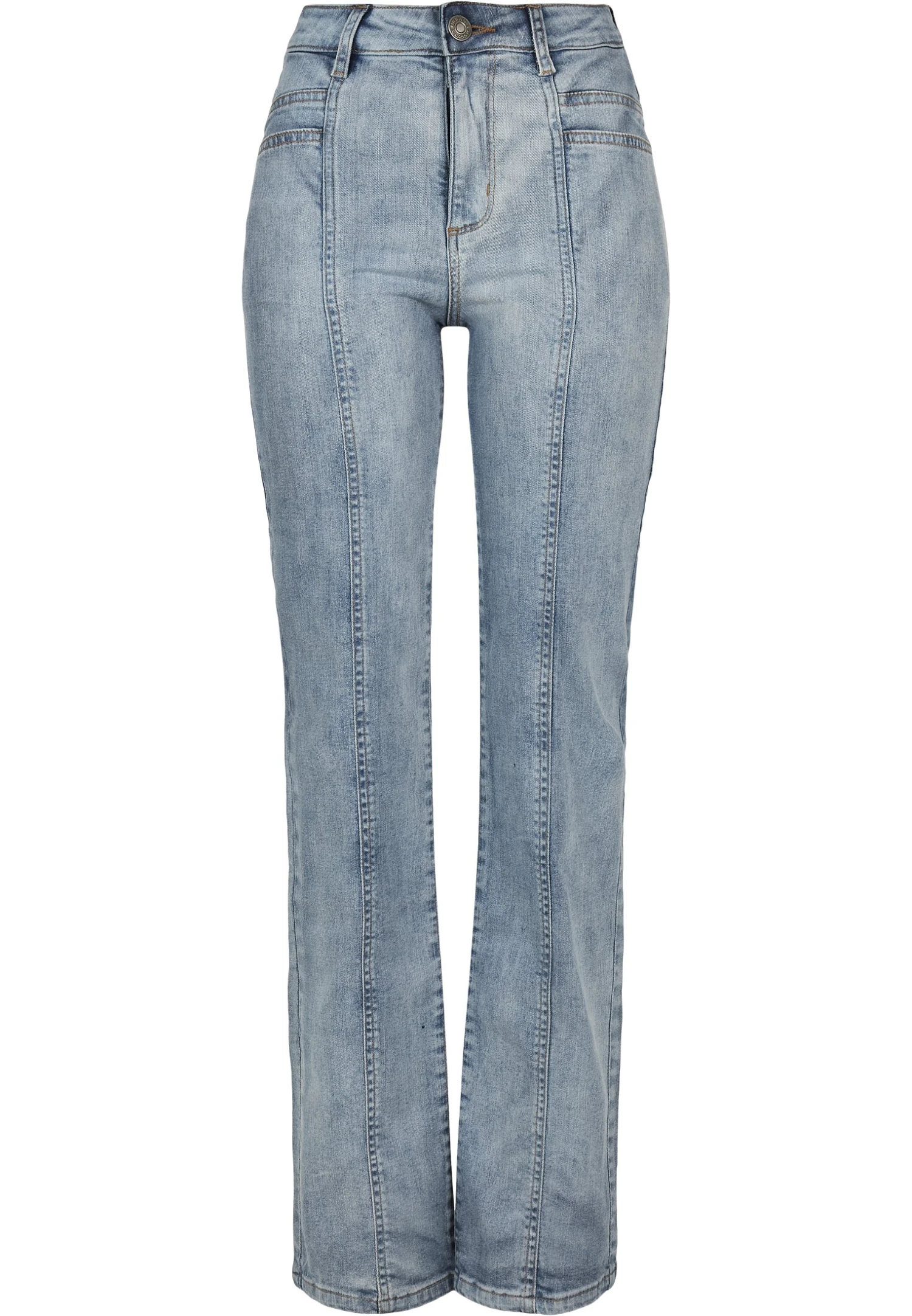 URBAN CLASSICS Straight Leg Jeans - Tintedlightbluewashed 7 URBAN CLASSICS Straight Leg Jeans - Tintedlightbluewashed - Afbeelding 5