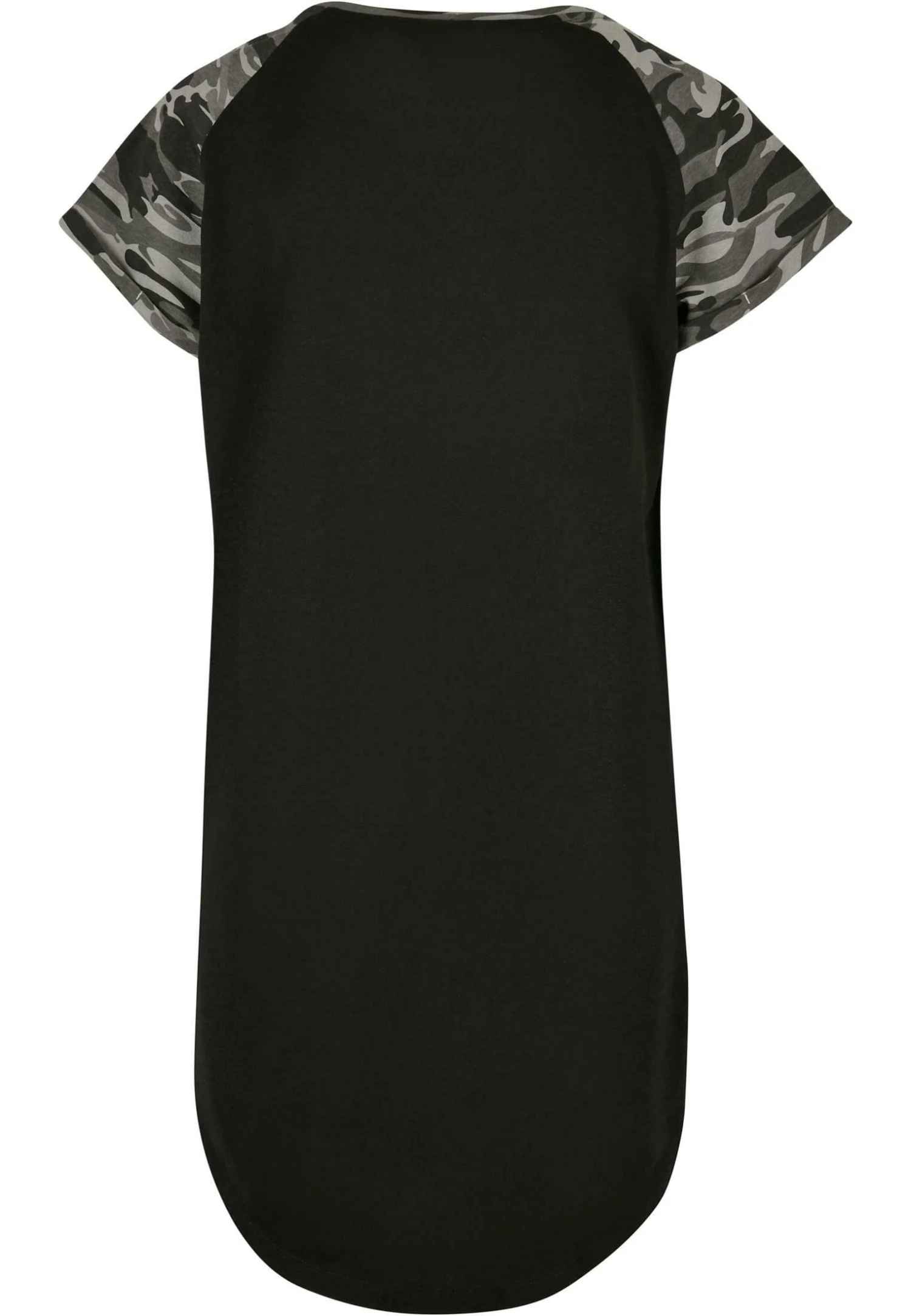 URBAN CLASSICS Raglan Tee - Jerseyjurk - Black Darkcamo 4 URBAN CLASSICS Raglan Tee - Jerseyjurk - Black Darkcamo - Afbeelding 2