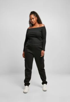 URBAN CLASSICS Longsleeve - Black -Urban Classics 54a26ea29f8b439790b87e5f29129da7