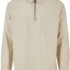 URBAN CLASSICS Half Zip - Overhemd - Softseagrass -Urban Classics 5513c551009f4e9690ccfde36b87b719