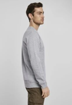 URBAN CLASSICS Organic Basic Crew - Sweater - Grey -Urban Classics 55564513da544c02b7236dd53ee5ce2d