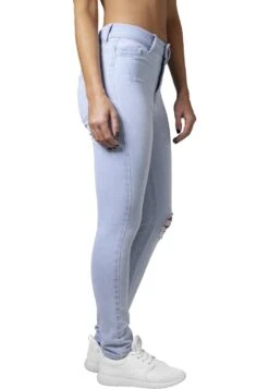 URBAN CLASSICS Jeans Skinny Fit - Lightblue -Urban Classics 55df4db726db415796eb6757ef3ba843