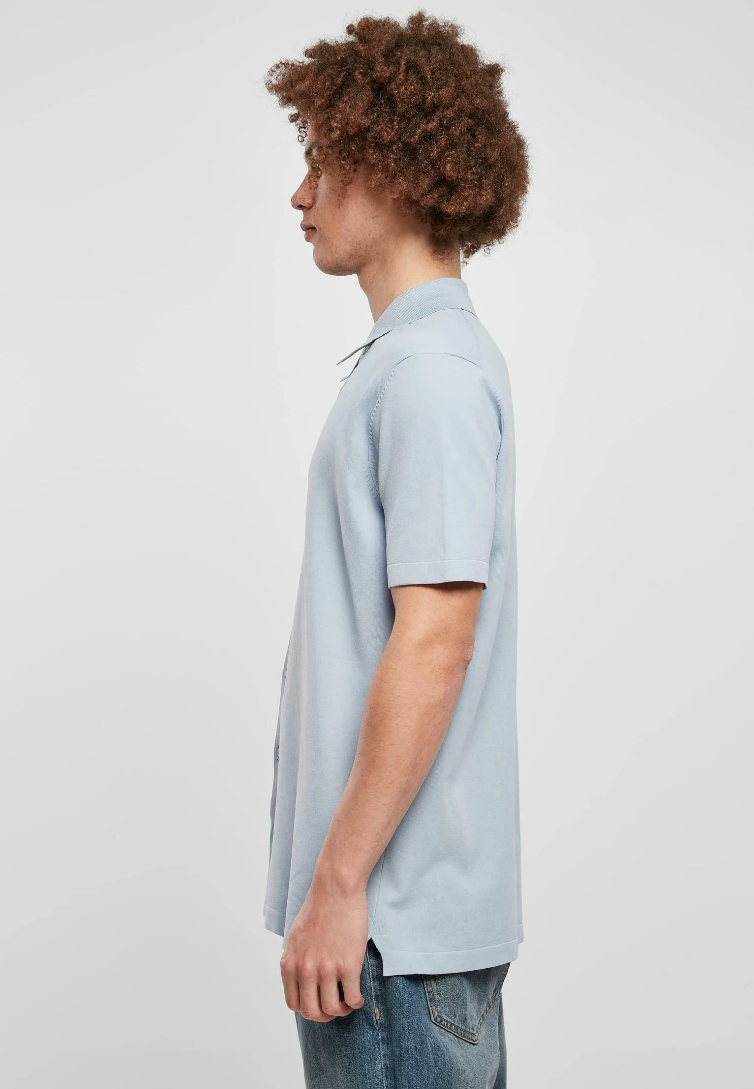 URBAN CLASSICS Overhemd - Summerblue 6 URBAN CLASSICS Overhemd - Summerblue - Afbeelding 4