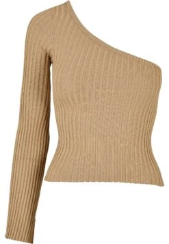 URBAN CLASSICS One Sleeve - Trui - Unionbeige -Urban Classics 56d338375c5c42e4bf4cb646c9454e42