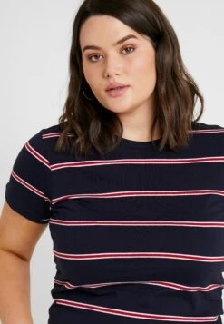 Ladies Yarn Dyed Skate Stripetee - T-Shirt Print - Midnightnavy/Red 11 Ladies Yarn Dyed Skate Stripetee - T-Shirt Print - Midnightnavy/Red -Urban Classics 574af7436dea4954a98073ed1f7d093a