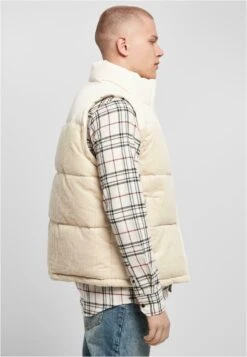 URBAN CLASSICS Cord- Bodywarmer - Whitesand -Urban Classics 576d3492ce17431f9d7ec178cd9bc0ad
