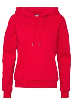 URBAN CLASSICS Ladies Hoody - Hoodie - Firered -Urban Classics 58206a7e10d64d128613fa78ebc21f5e