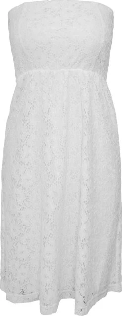 URBAN CLASSICS Dress - Jurk - White -Urban Classics 5854ea6d89774e3f99d605d8b4416e8d