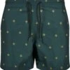 URBAN CLASSICS Embroidery Swim - Zwemshorts - Anchor Bttlgrn Lmnmstrd -Urban Classics 58bba31d5f2241a085613b043affc3c9