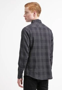 URBAN CLASSICS Checked - Overhemd - Black -Urban Classics 58d668745df146bb94c18c6268ed51ab