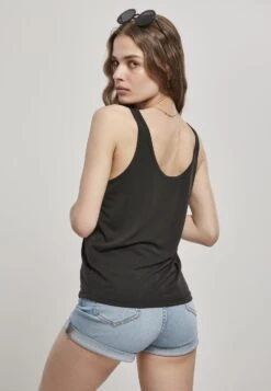 URBAN CLASSICS Top - Schwarz -Urban Classics 59d2f3df4483435f8279a7dcd1d2ddba