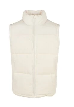 URBAN CLASSICS Cord- Bodywarmer - Whitesand -Urban Classics 59d639852e8044bba681d18924b8f471