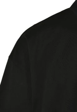 URBAN CLASSICS Oversized Mock Neck - T-Shirt Basic - Schwarz -Urban Classics 5a6497545c164ff889948c563537b7d0