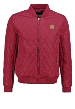 URBAN CLASSICS Diamond - Jas - Burgundy -Urban Classics 5ab65b8eedee47ba93ac704cea1d89a1