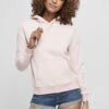 URBAN CLASSICS Hoodie - Pink Melange
