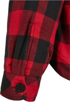 URBAN CLASSICS Overhemdblouse - Black/Red 14 URBAN CLASSICS Overhemdblouse - Black/Red -Urban Classics 5cd2ef601f944fd7880090e30fd71961