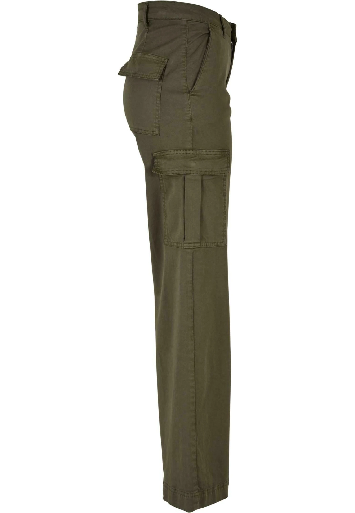 URBAN CLASSICS Wide Leg Twill - Cargobroek - Olive 10 URBAN CLASSICS Wide Leg Twill - Cargobroek - Olive - Afbeelding 8