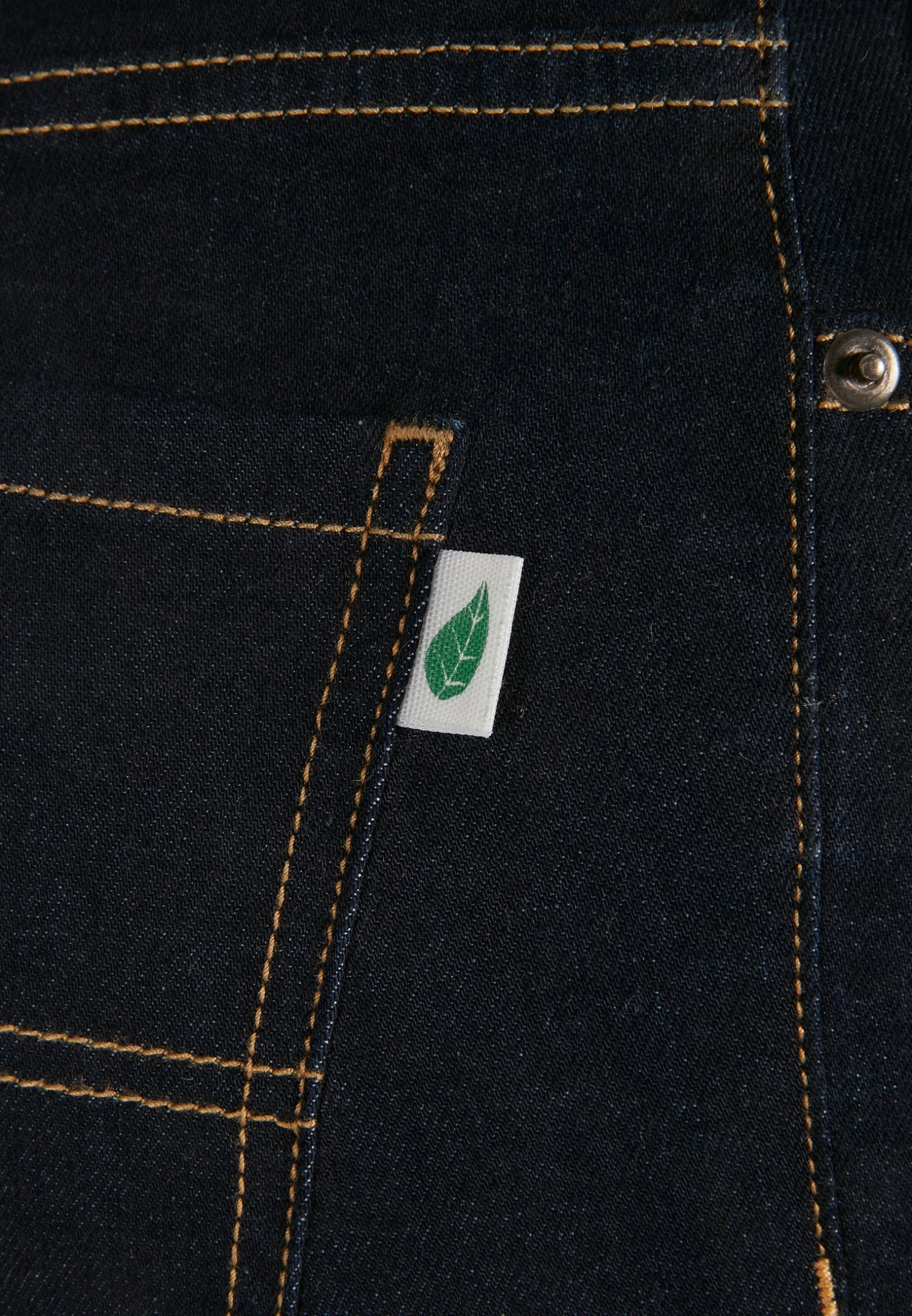 URBAN CLASSICS Organic High Waist- Jeans Skinny Fit - Darkblue Raw 8 URBAN CLASSICS Organic High Waist- Jeans Skinny Fit - Darkblue Raw - Afbeelding 6