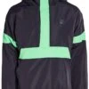 URBAN CLASSICS Jas - Black/Neon Green