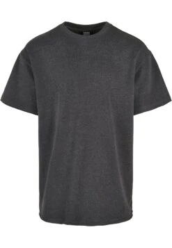 URBAN CLASSICS Terry- T-Shirt Basic - Charcoal