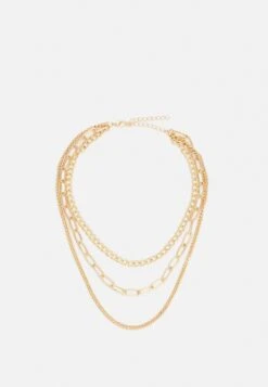 URBAN CLASSICS Layering Chain Necklace Unisex - Ketting - Gold-Coloured