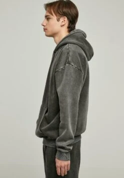 URBAN CLASSICS Herren Stone Washed - Trui - Black -Urban Classics 61ac4d1e0ab64dd5b3e30e93337c3d49