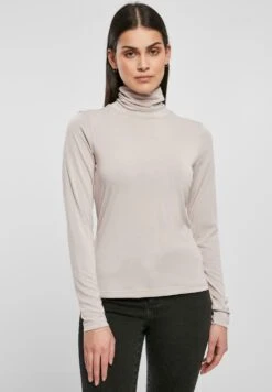 URBAN CLASSICS Turtleneck Longsleeve - Longsleeve - Warmgrey