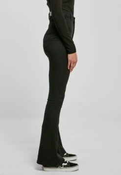 URBAN CLASSICS Super Stretch - Bootcut Jeans - Black Stone Washed -Urban Classics 633c8e399a9749acbb03eeccc2b8fc88