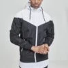 URBAN CLASSICS Arrow Windrunner - Lichte Jas - Blk/Wht -Urban Classics 637d8c52eda547a892bbd448ba4848e3