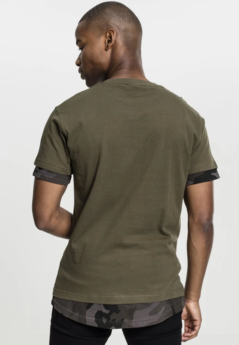 URBAN CLASSICS T-Shirt Print - Olive 5 URBAN CLASSICS T-Shirt Print - Olive - Afbeelding 3