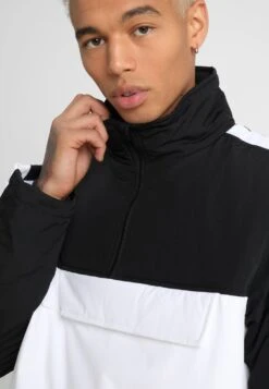 URBAN CLASSICS Winterjas - White/Black -Urban Classics 64200f91596849438efc031a363411a7