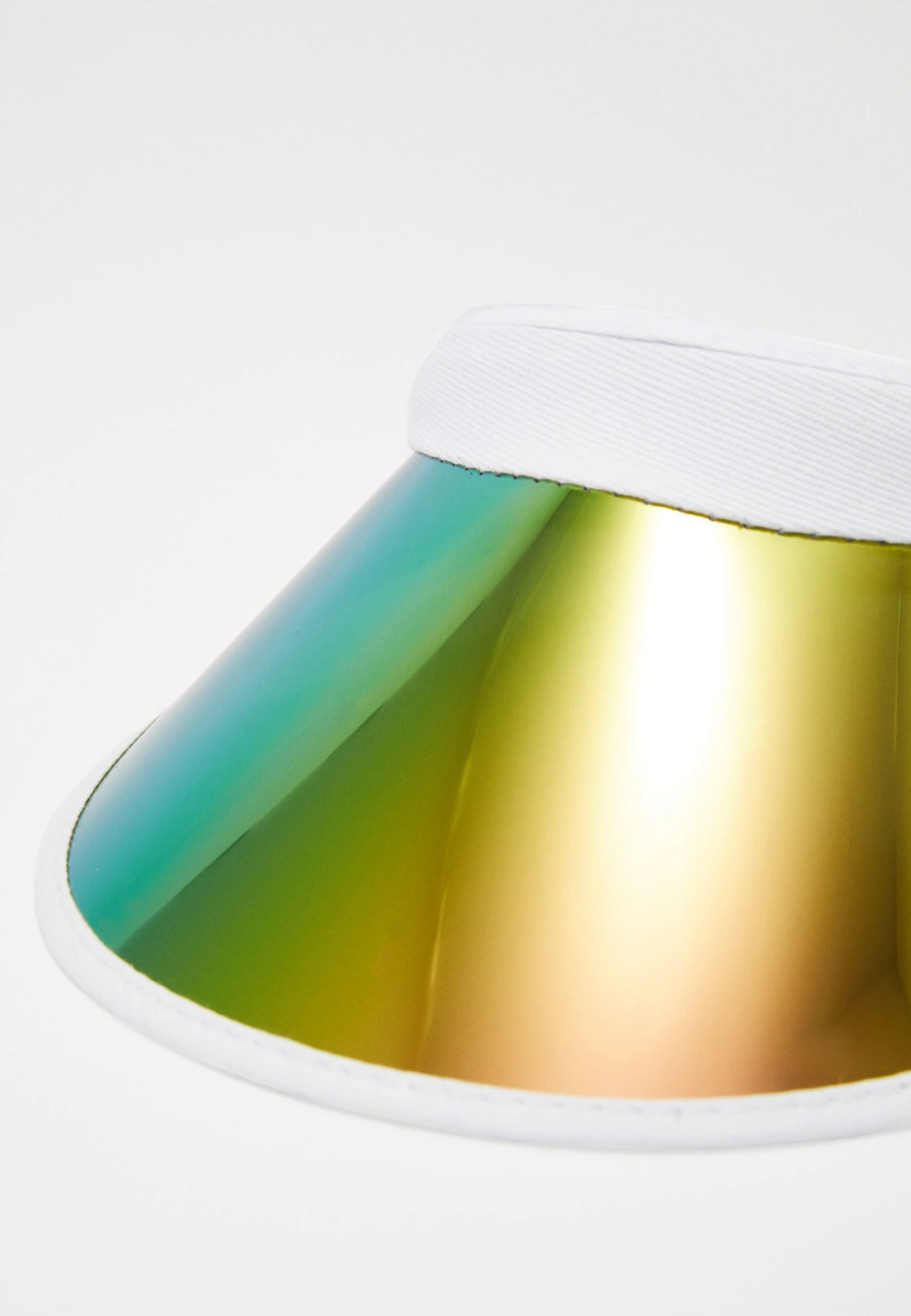 URBAN CLASSICS Holographic Visor - Pet - White/Multicolor 6 URBAN CLASSICS Holographic Visor - Pet - White/Multicolor - Afbeelding 4