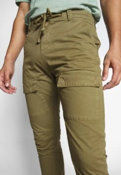 URBAN CLASSICS Front Pocket Cargo - Broek - Summerolive -Urban Classics 65b873742be84bb8b91b81a7e614cd5f