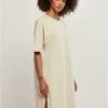 URBAN CLASSICS Frauen Oversized - Jurk - Beige
