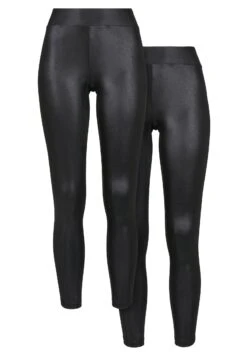 URBAN CLASSICS 2 Pack - Legging - Black