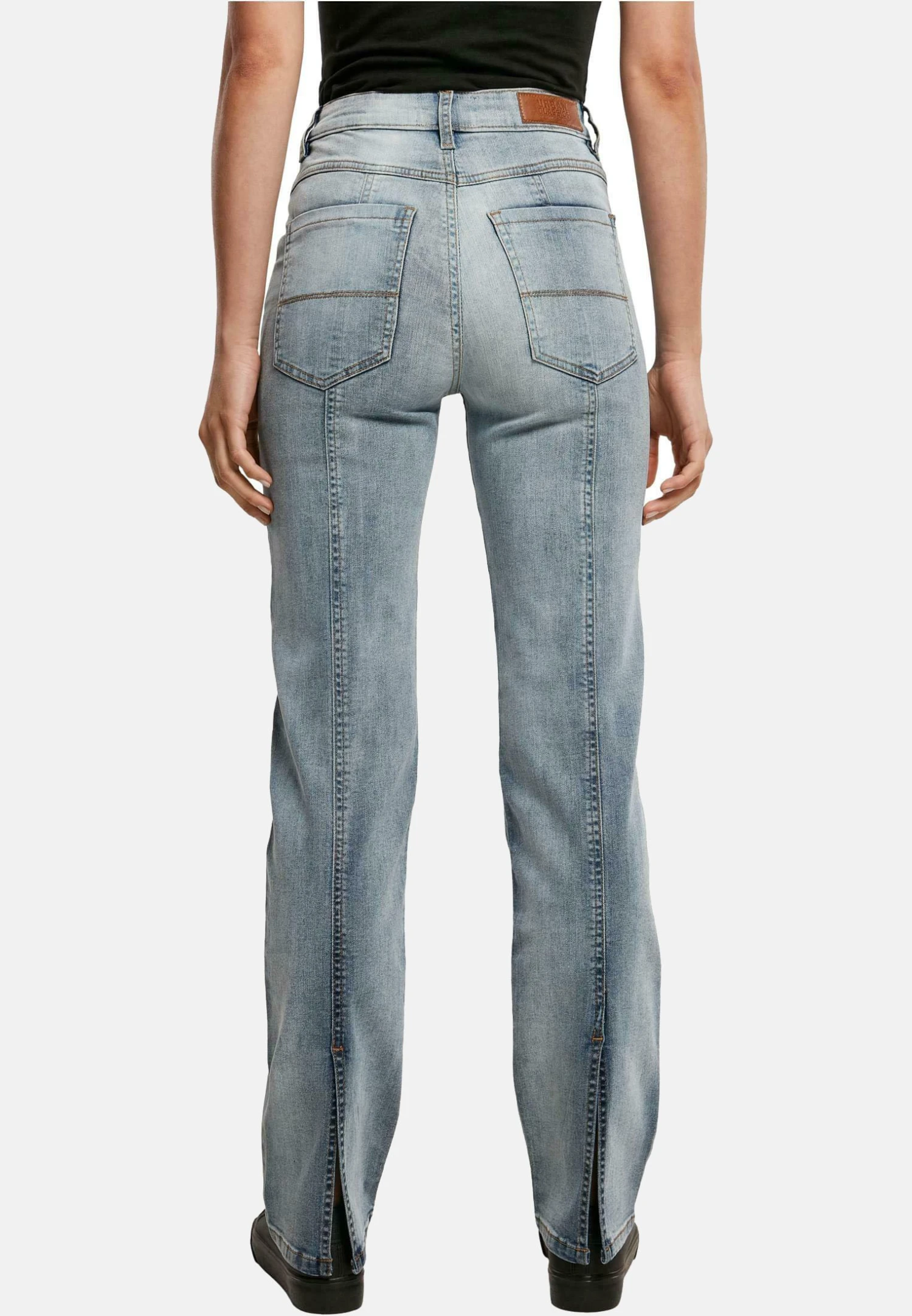 URBAN CLASSICS Straight Leg Jeans - Tintedlightbluewashed 4 URBAN CLASSICS Straight Leg Jeans - Tintedlightbluewashed - Afbeelding 2