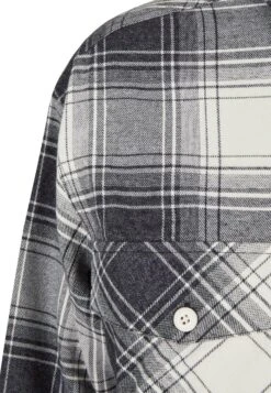 URBAN CLASSICS Oversized- Overhemdblouse - Whitesand Black 19 URBAN CLASSICS Oversized- Overhemdblouse - Whitesand Black -Urban Classics 673936aa2f7d4cc7943d85eeb87c5476