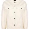 URBAN CLASSICS Ladies Oversized Shirt Jacket - Spijkerjas - Whitesand -Urban Classics 68d016ab8af749cd8c57f3941094150a