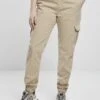 URBAN CLASSICS High Waist - Cargobroek - Concrete -Urban Classics 695d9ee2bd024cd4a632c26b36979a51