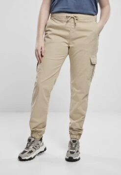 URBAN CLASSICS High Waist - Cargobroek - Concrete