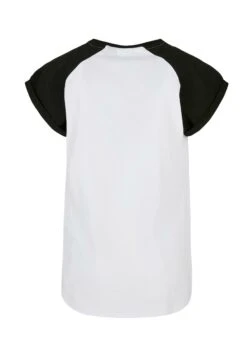 URBAN CLASSICS Kinder Contrast Raglan 2-Pack - T-Shirt Print - White Hugered White Black -Urban Classics 69a0f408e89e4698a78ac7ef39c6a1f1