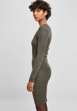 URBAN CLASSICS Cut Out - Etui-Jurk - Olive -Urban Classics 69fca35410d149d1a7e1358036de4e5d