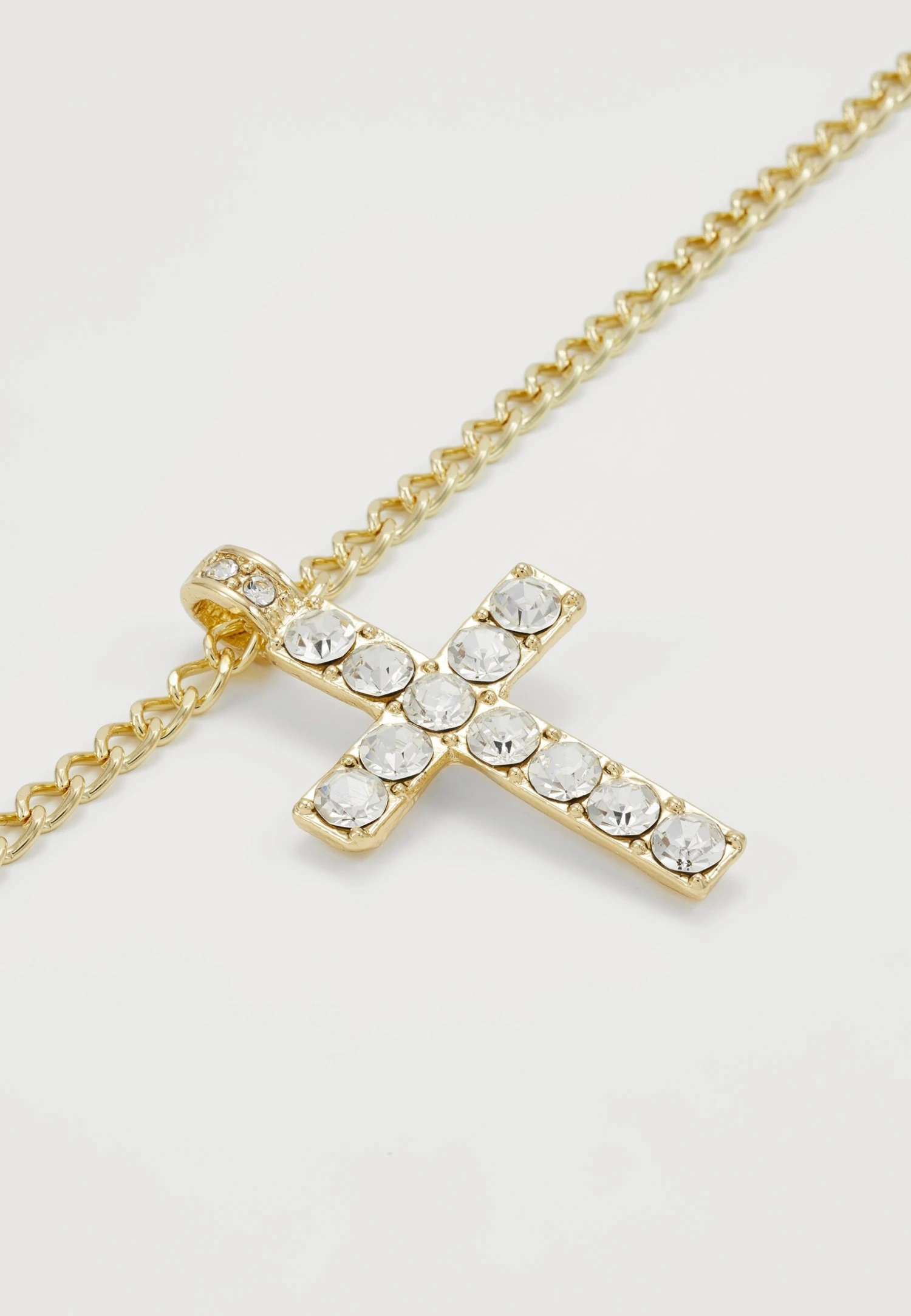 URBAN CLASSICS Cross Necklace - Ketting - Gold-Coloured 5 URBAN CLASSICS Cross Necklace - Ketting - Gold-Coloured - Afbeelding 3